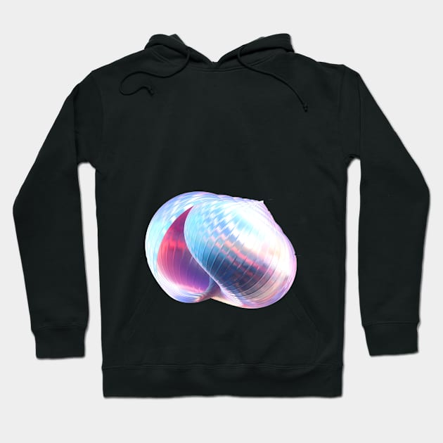 Vibrant Shell Hoodie by Lynn